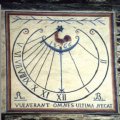 Borgata Celle, n.47, Casa Richard, nel cortile, su un angolo, quadrante destro